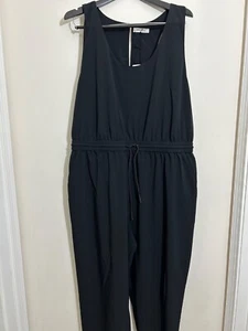 BR Standard Jumpsuit Black Core Temp UPF50 Quick Dry Pocket Women's Size XXL NWT - Picture 1 of 8