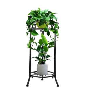 Plant Stands Indoor Outdoor Metal Multiple Potted Plant Rack Holder 2 Tier Ta... - Picture 1 of 8