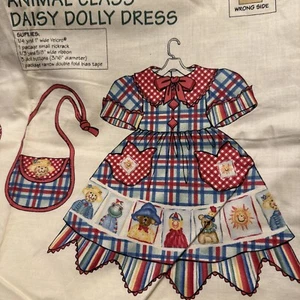 Daisy Kingdom• Animal Class Daisy Dolly Dress • Fits 17”-19” Dolls - Picture 1 of 11