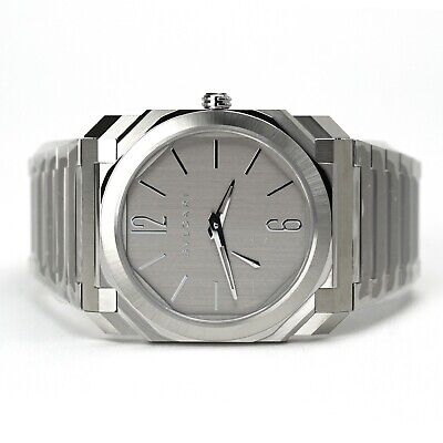 Bulgari Octo Finissimo S Automatic Wristwatch 103464 Silver Dial