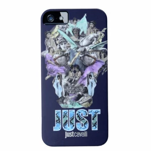 Just Cavalli Multicolore " Nouveau Crâne " Souple Tactile Étui Pour IPHONE 5/5S - Photo 1 sur 3