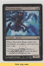 2011 Magic: the Gathering - Mirrodin Besieged Phyrexian Rager #51 READ 0b5