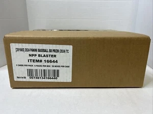 2024 Panini Prizm Baseball Blaster Box Factory Sealed Case 20 Boxes B3 - Picture 1 of 6
