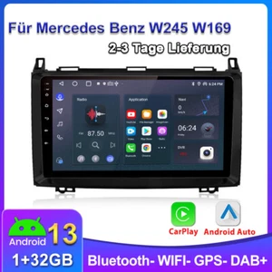 Radio de coche para Mercedes Clase A/B Vito Viano Sprinter Android 13 GPS NAVI DAB+ - Imagen 1 de 14