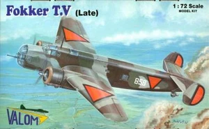 Valom Models 1/72 FOKKER T.V (Late Version) Dutch WWII Bomber - Picture 1 of 8