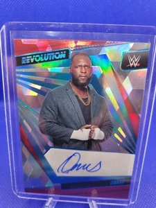 OMOS - 2022 PANINI REVOLUTION WWE RAW AUTO AUTOGRAPH #AG-OMS Cubic 47/49 - Picture 1 of 2