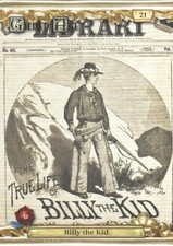 2023 Historic Autographs The Gilded Age #21 Billy the Kid