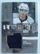 2009-10 UD SPX CAL O'Reilly #134 rookie jersey rc 660/799 nashville predators