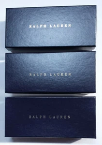 Ralph Lauren Sonnenbrille Brille Box Geschenkvorrat marineblau ~ LEER - Bild 1 von 5
