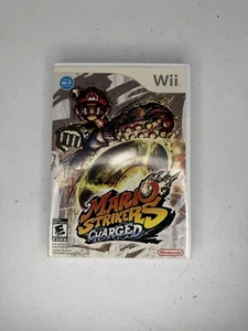 Mario Strikers Charged CIB W/ Manual Nintendo Wii Tested - Picture 1 of 3