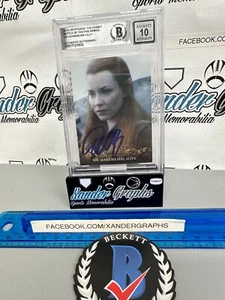 EVANGELINE LILLY SIGNED AUTOGRAPHED CRYPTOZOIC ON CARD BECKETT BGS SLABBED 10 - Picture 1 of 8