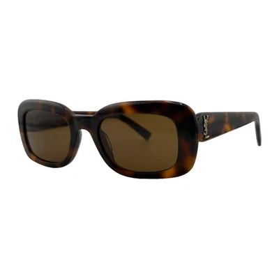 Saint Laurent SL M130 Havana Brown Sunglasses 53mm 21mm 140mm - 00 - Image 1 of 4