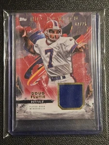 2024 Topps Inception #RC-DF Doug Flutie Reliquias Rojo #/75 - Imagen 1 de 2