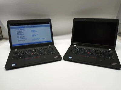 Lot of 2 Lenovo ThinkPad E460 i3-6100U@2.30GHz 4GB RAM NO HDD/NO OS GE203! - Image 1 of 4