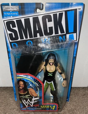 Figura de lucha libre WWF WWE Jakks X-Pac Smackdown 2000 serie 4 DX Foto 1 de 3