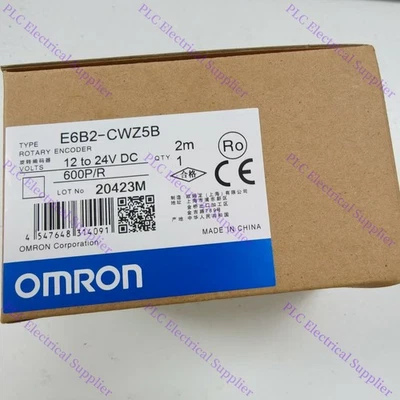 1PCS OMRON Incremental Rotary Encoder 600p/r 12~24V DC E6B2-CWZ5B PNP 600P - Image 1 of 3