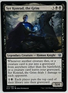 MTG Syr Konrad, the Grim Throne of Eldraine Regular - Picture 1 of 1