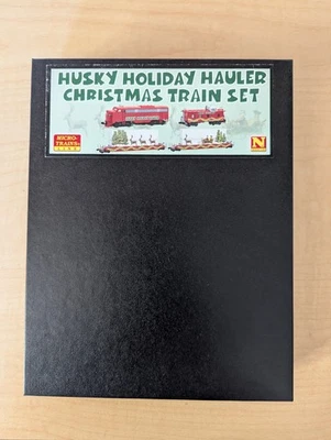 Micro-trenes escala N EDICIÓN ESPECIAL HUSKY HOLIDAY HAULER CONJUNTO DE TREN NAVIDAD Foto 1 de 3