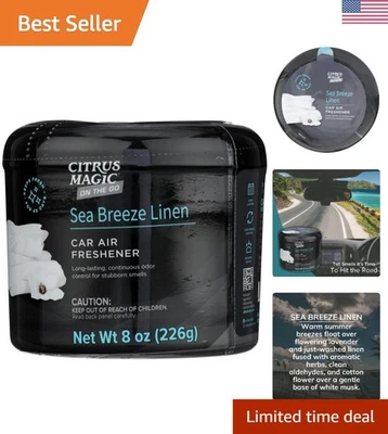 Ambientador sólido absorbente de olores On The Go, lino Sea Breeze, paquete de 8 onzas... Foto 1 de 4