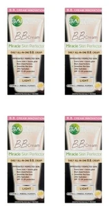 4 X Garnier 50mL BB Cream Miracle Skin Perfector Daily Moisturizer 5 In 1 LIGHT - Picture 1 of 2