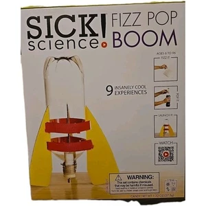 Kranke Wissenschaft! Fizz Pop Boom Be Amazing! 9 Experimentierset Flasche Rakete Mento Neu in OVP - Bild 1 von 6