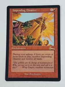 MTG Impending Disaster (Urza's Legacy/Red/R) - BGM - Picture 1 of 2