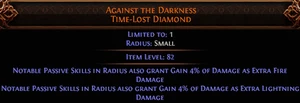 Path of Exile 2 Rise of the Abyssal SC third edict Time -Lost Diamond #2 POE 2 - Picture 1 of 1