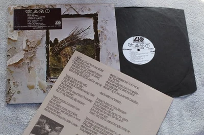 Led Zeppelin  - IV -  1971 US Gatefold White Label Promo (WLP) LP - Image 1 of 4