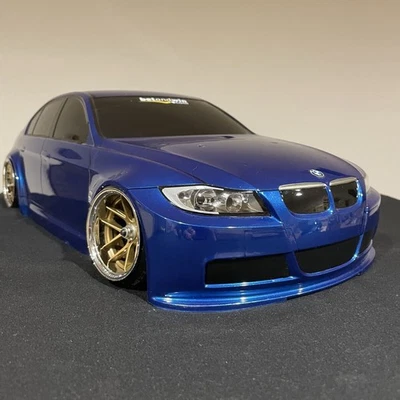 Tamiya BMW 1/10 RC Drift Car Body Only Radio Control Shell - Image 1 of 4