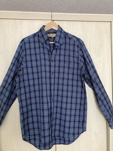 M&S Collezione Mens Check Shirt 16” Long Sleeve Single Button - Picture 1 of 3