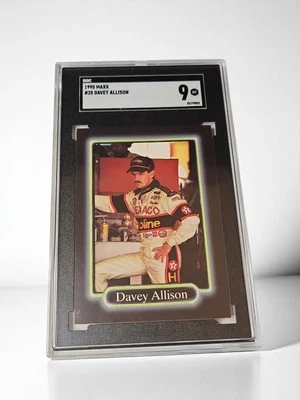 🔥1990 Maxx Racing Holly Farms Davey Allison #HF9-Nascar SGC MINT 9 - Image 1 of 2