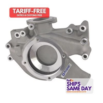 Proform 440-453, One Natural Aluminum Bbm Aluminum Water Pump Housing Performanc - Image 1 of 4