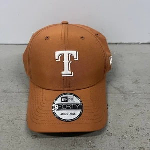 Gorra de béisbol New Era Texas Rangers 9Forty ajustable marrón Longhorns Colorway - Imagen 1 de 9