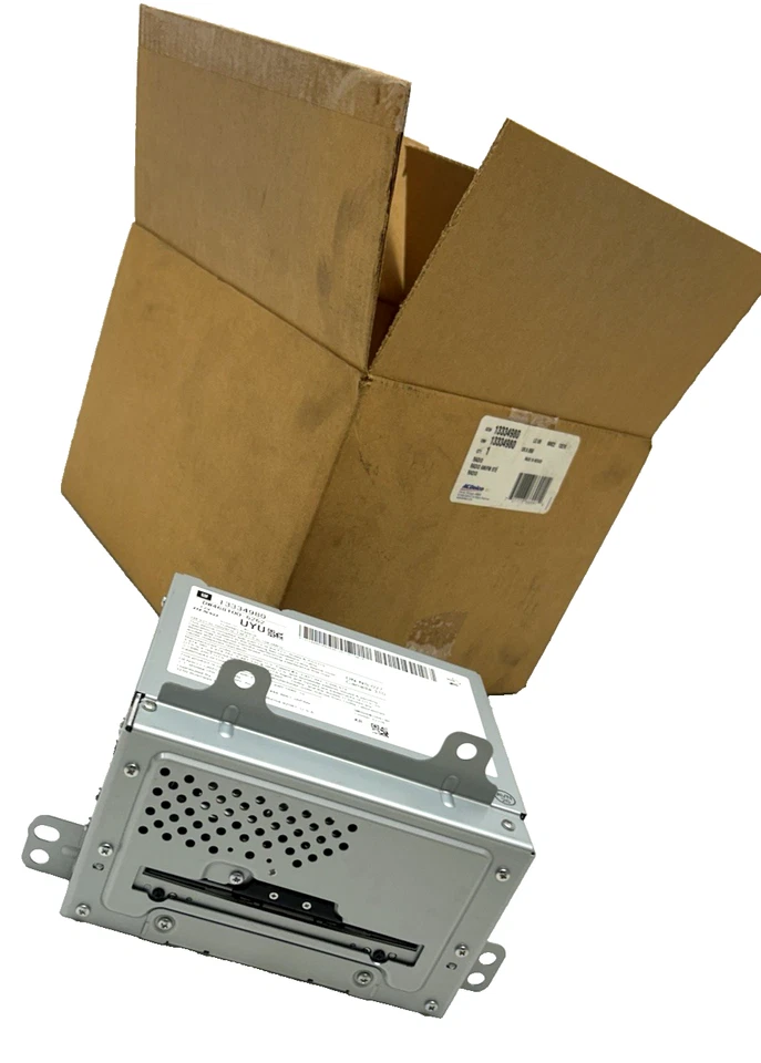 Receptor de rádio AM/FM 13334980 ACDelco CD player estéreo 2010-2012 Cadillac SRX - Imagem 1 de 4
