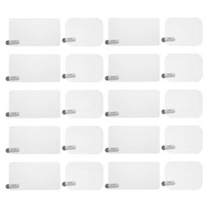  20 Pcs Static Dash Camera Film Windshield Sticker Car Transparent Stickers - Foto 1 di 12
