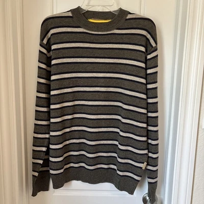 Camel Active Men’s Striped Wool Sweater, Size L - Image 1 of 4