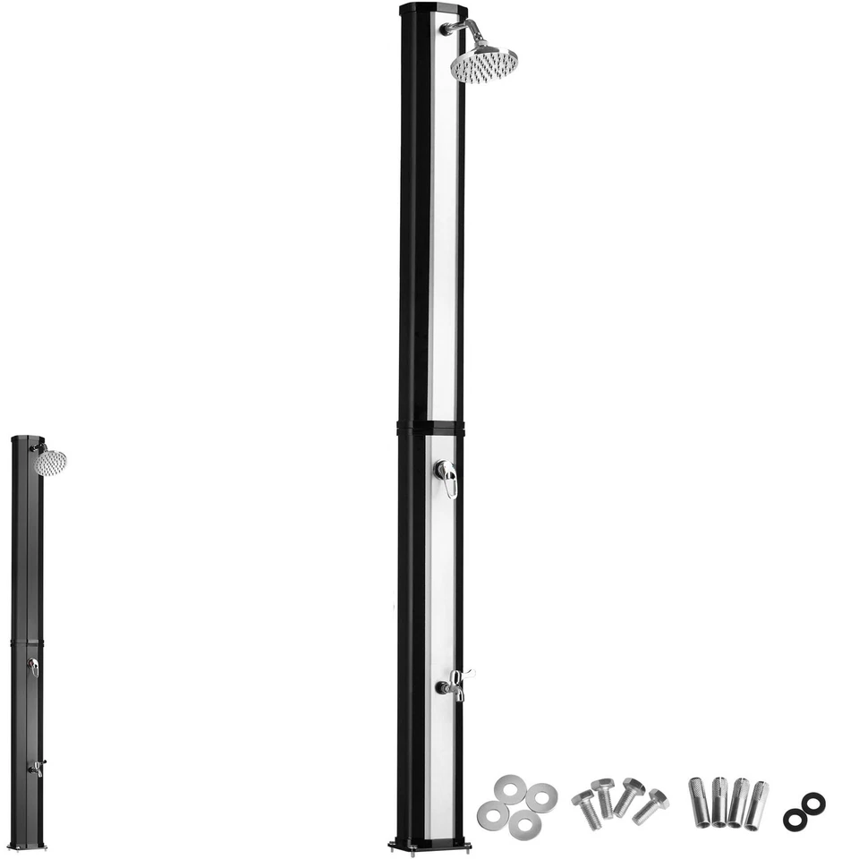Solardusche Gartendusche Pooldusche Außendusche Campingdusche Regendusche 35L - Bild 1 von 1