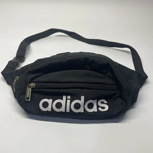 Adidas Women’s Waist Bag Fanny Pack Chest Black Bag One Size Adjustable - Picture 1 of 10