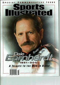 DALE EARNHARDT SPECIAL COMMEMORATIVE SPORTS ILLUSTRATED ISSUE FEBRUARY 28, 2001 - Picture 1 of 7