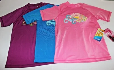 NWT Kanu Surf UPF 50+ Rashguard Swim Tee – Children Sizes 8-16 - CHOICE of COLOR - Image 1 of 2