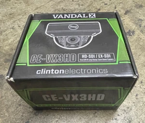 Cámara domo Clinton CE-VX3HD EX-SDI IR de largo alcance vándalo X - Imagen 1 de 2