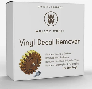 Whizzy Wheel Car Decal and Sticker Remover with Drill Adapter Tool Kit 1 Pack - Picture 1 of 10