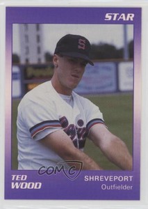 1990 Star Shreveport Captains Ted Wood #24
