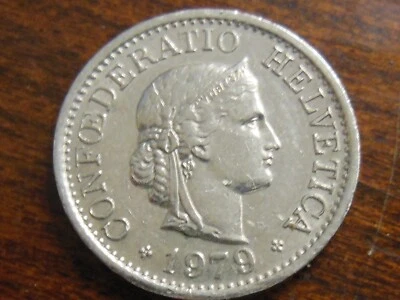 1979 "Swiss" Ten (10) Rappen Coin - Image 1 of 4