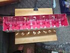 Set Of 6 Cristal Darques Durand Louvre 4 3 8 Champagne Tall Sherbet Glasses