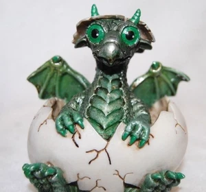 Dragon Phineas Hatchling cold cast resin Hand painted, Myth & Magic Collection - Picture 1 of 6