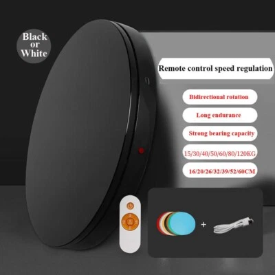 Motorized Rotating Display Stand Jewelry Photography Electric Show Holder - Image 1 of 4