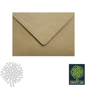 C7 Recycled Fleck Kraft 100gsm Envelopes - Florist Size - 81 x 113mm 3.2 x 4.5" - Picture 1 of 2