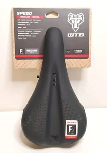 WTB Speed Steel Rail Bike Saddle 145 x 270 mm Medium Width Color: Black - Picture 1 of 10