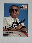 Dale Inman 1992 PRO SET #132 NASCAR HALL OF FAMER RICHARD PETTY autographed card